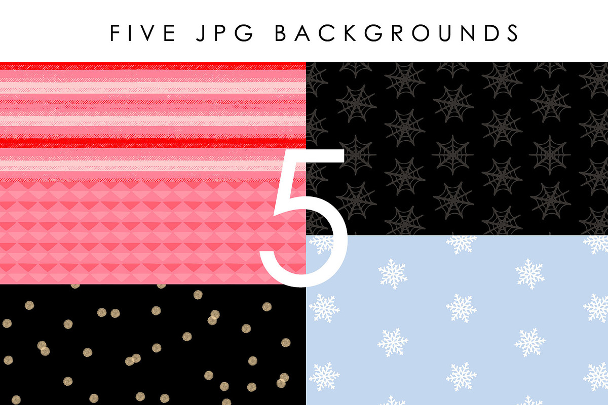 Five Holiday Website Banners, a Shopify Template by Adrienne Morris (Photo 2 of 2)