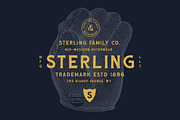 HUSCON - A Vintage Spur Serif, a Serif Font by Hustle Supply Co. (Thumbnail 5 of 8)