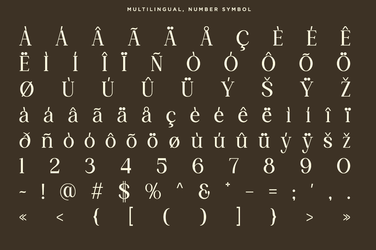 Avoleina - Luxury Serif Font, a Serif Font by RagamKata (Photo 10 of 10)