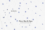 Flower Dust Overlays & Paper Texture, a Texture Graphic by Purple (Thumbnail 9 of 15)