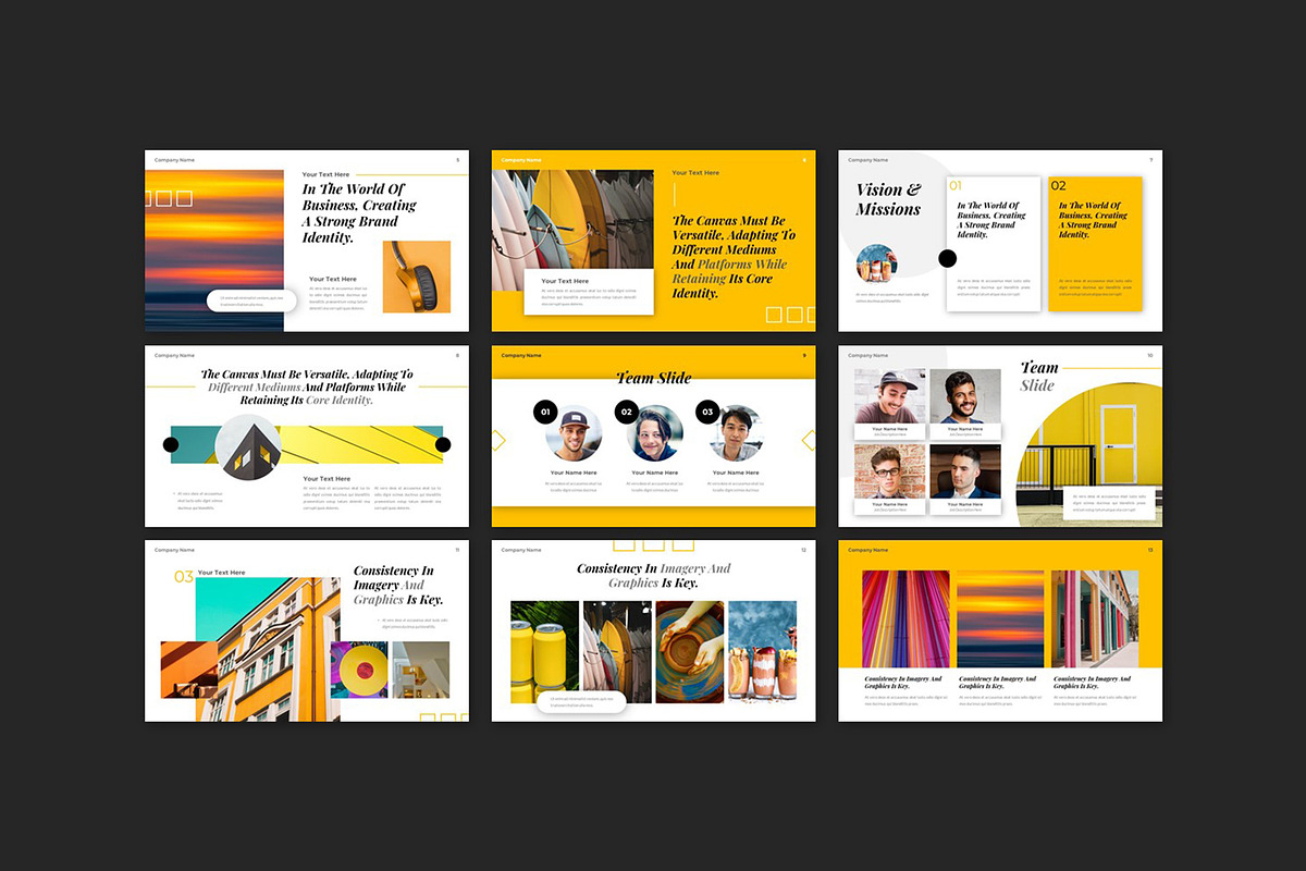 Vibrant Creative Business Keynote, a Presentation Template by Robs Daily Design (Photo 9 of 9)