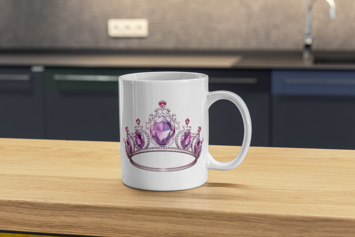 Amethyst Tiara Clipart, a Decorative Illustration by Paper Artsthetics (Photo 4 of 5)