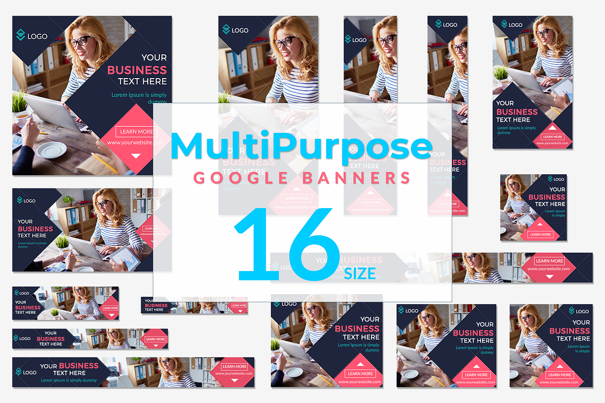 Multipurpose Banners, a Social Media Template by Kalash