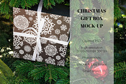 Christmas Gift Box Mock-up, a Packaging Mockup by The Art of Pics (Thumbnail 2 of 3)