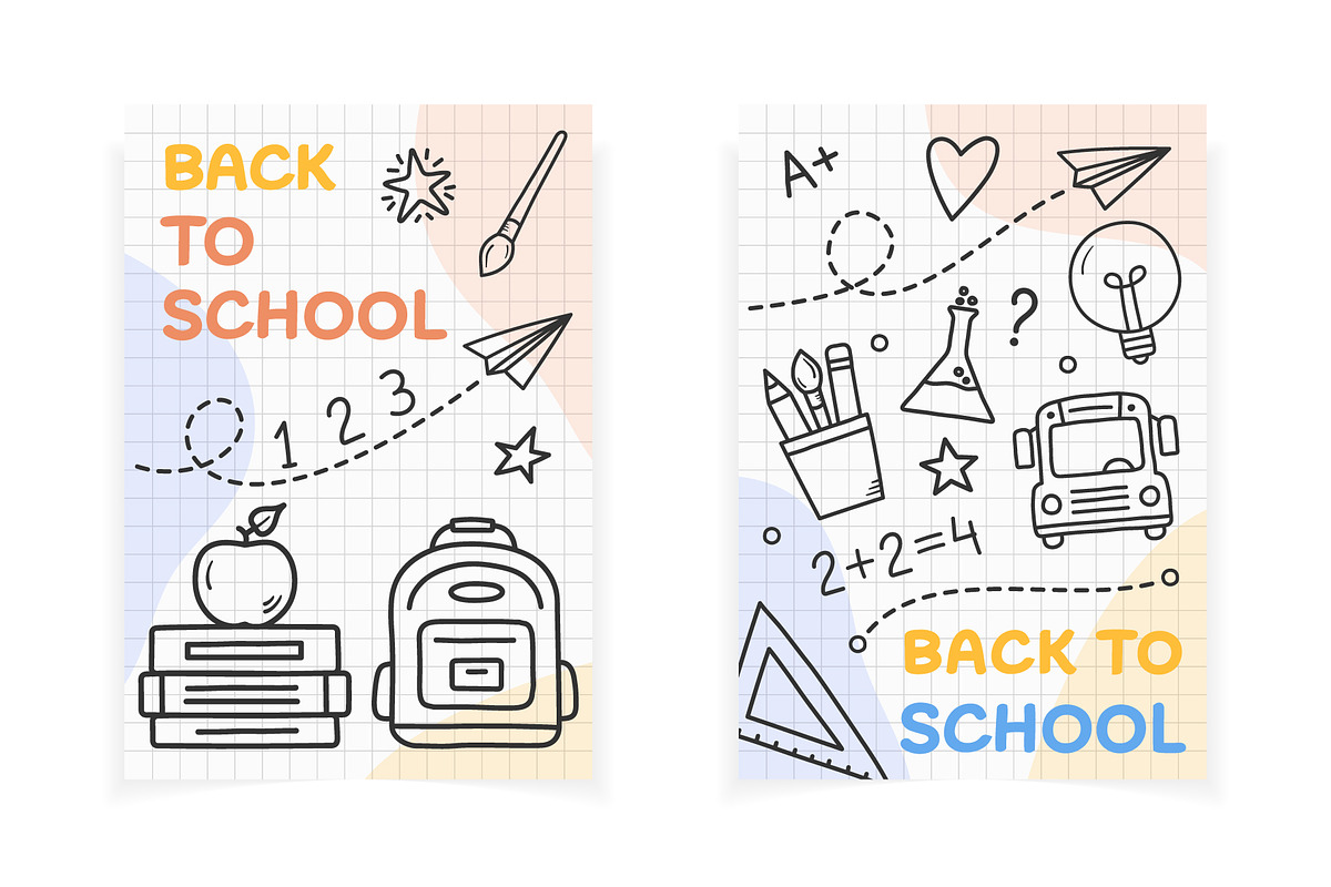Back to School Banners & Icons, an Education Illustration by PixMarket (Photo 3 of 4)