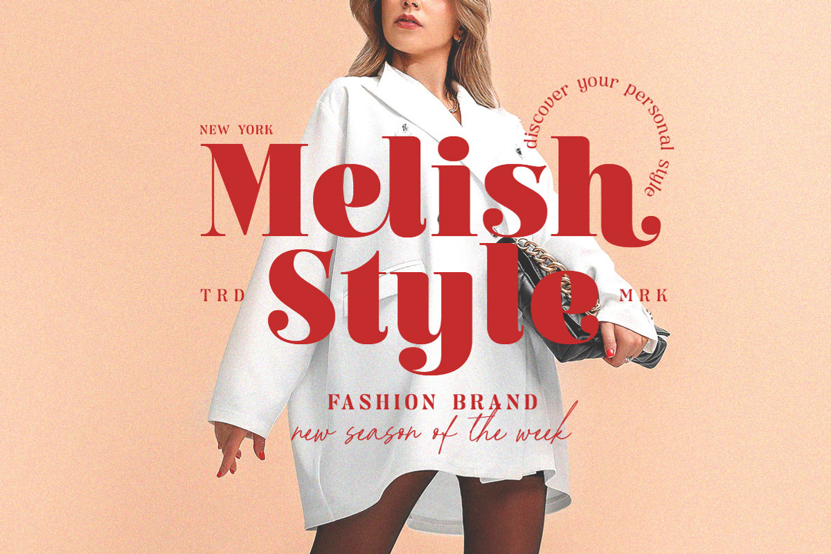 Billie Crimson - Stylish Serif Font, a Serif Font by Letterhend Studio (Photo 5 of 11)