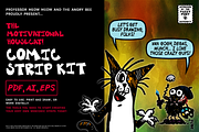 Comic Strip Kit By Fuzzy Poet, a Presentation Template by Fuzzy Poet by DG2 (Thumbnail 1 of 14)