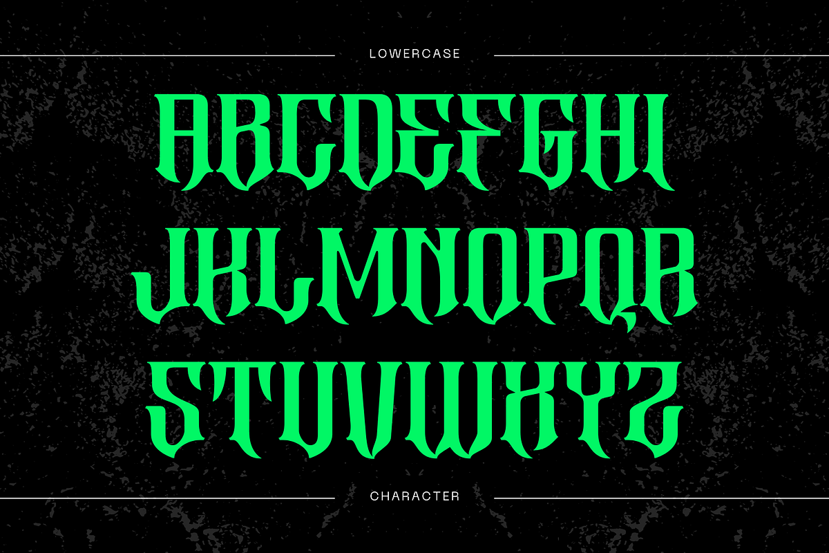 Blackletter Logo Font - Altar Gothic, a Blackletter Font by Nirmana Visual (Photo 4 of 10)
