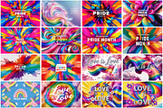 Pride Month Background, a Background Graphic by Forhadx5 (Thumbnail 6 of 12)