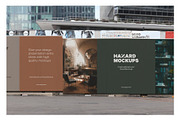 Outdoor Hoarding Mockup Bundle, an Advertising Mockup by HAZARD MOCKUPS (Thumbnail 8 of 12)