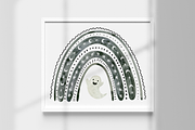 Halloween Clipart, Rainbows, Pattern, a Graphic by Valin Malin (Thumbnail 6 of 14)