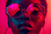 109 Fashion models in sunglasses, a Beauty & Fashion Photo by Handmadefont (Thumbnail 67 of 113)
