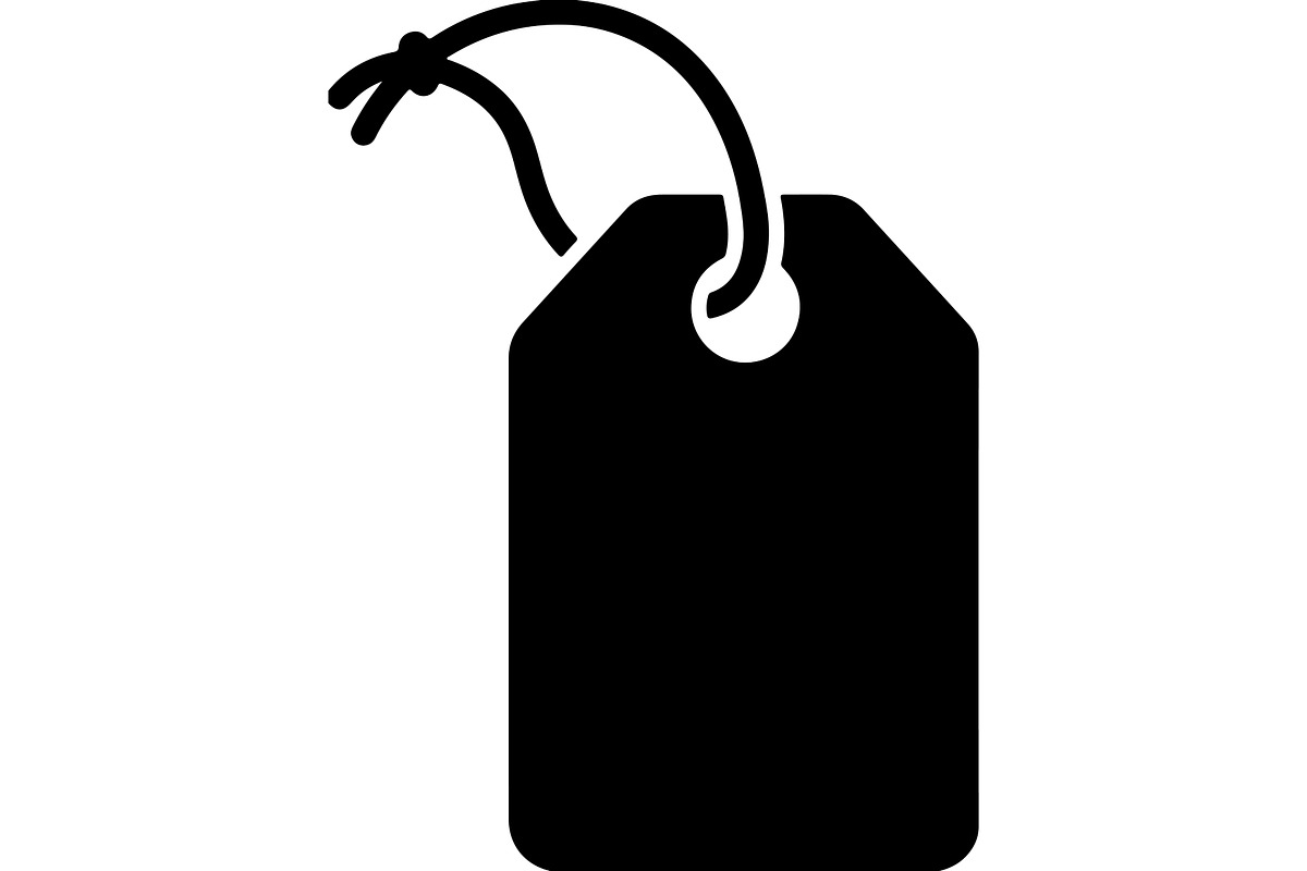 Retail Price Tags Silhouette, an Object Illustration by jahid234 (Photo 8 of 13)