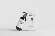 Black & White Mockups - Pump Bottles, a Packaging Mockup by pmvch (Thumbnail 32 of 160)