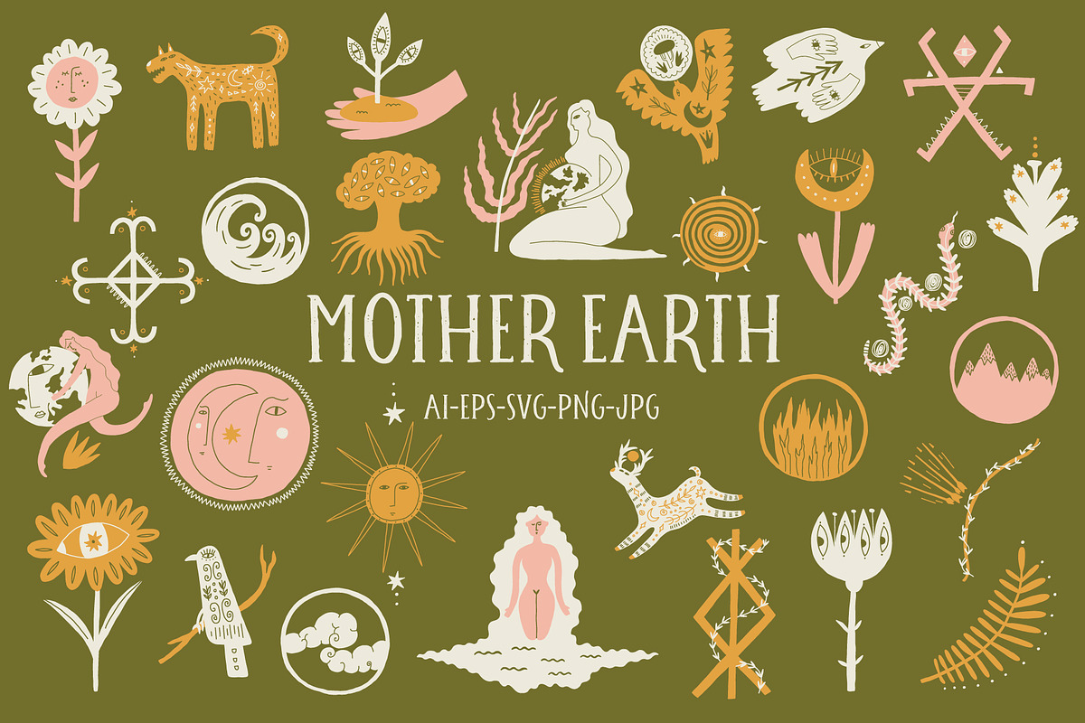 Mother Earth, an Object Graphic by AnkaDrozd (Photo 1 of 15)