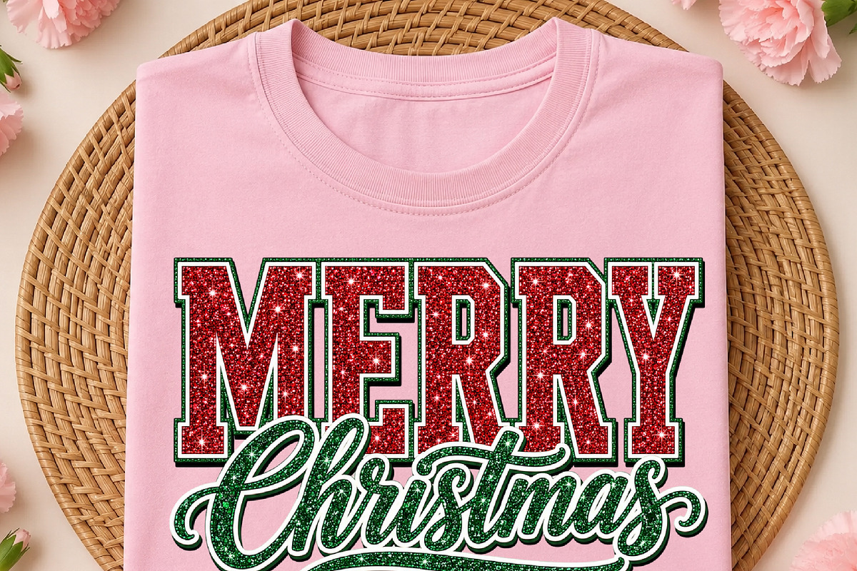 Sparkle Sequin Christmas Png, a Seasonal Illustration by DreamCafeArt (Photo 2 of 7)
