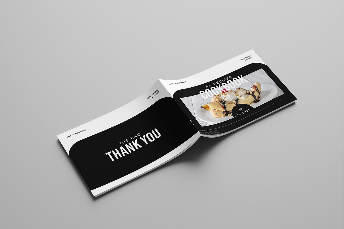 Recipes & Cookbook Template, a Brochure Template by Spark_Creative (Photo 9 of 11)