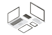 Computer equipment vector mockups, an iPhone Mockup by Yapanda (Thumbnail 5 of 5)