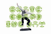 Woriez - Halftone Display, a Sans Serif Font by Lemon Studio Type (Thumbnail 2 of 7)
