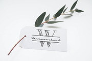 Damask Split Monogram SVGs, an Illustration by Phat Happy Life (Thumbnail 2 of 3)