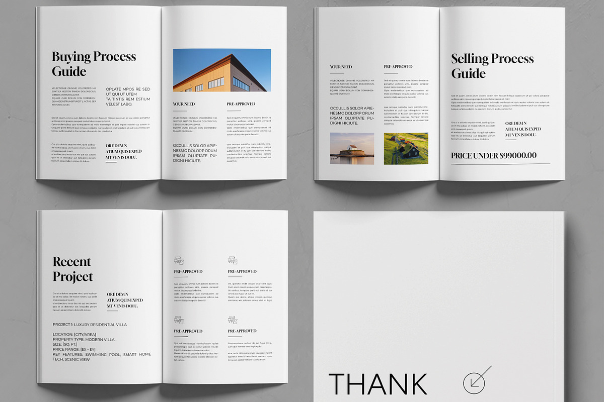 Real Estate Brochure Template, a Brochure Template by MightyDesign (Photo 4 of 8)