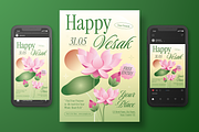 Vesak Day Flyer Set, a Flyer Template by Annora Studio (Thumbnail 6 of 6)