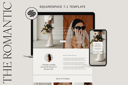 Squarespace Website Template