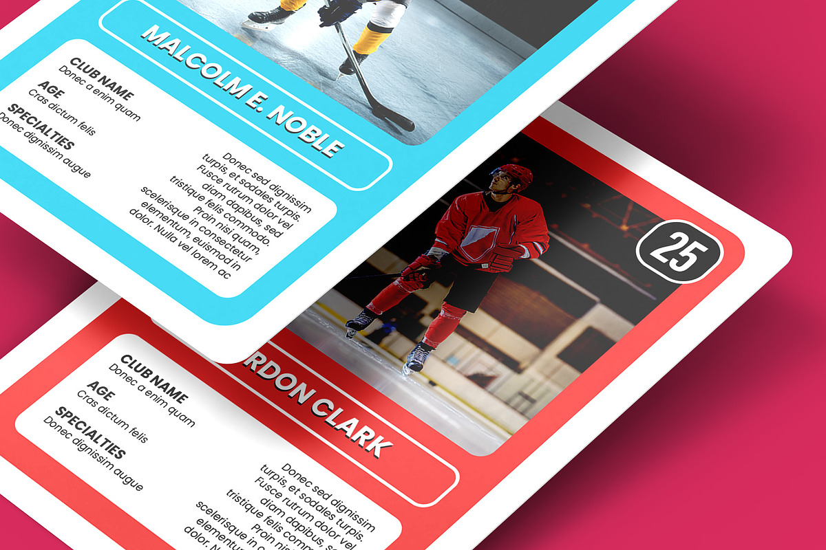 Trading Cards Mockup v3 - 8 views, an Advertising Mockup by Illusiongraphic (Photo 14 of 18)