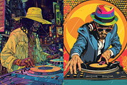 DJs- 103 illustrations, a Person Illustration by Handmadefont (Thumbnail 18 of 18)