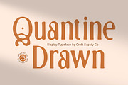 CS Quantine Drawn, a Serif Font by Craft Supply Co. (Thumbnail 1 of 8)