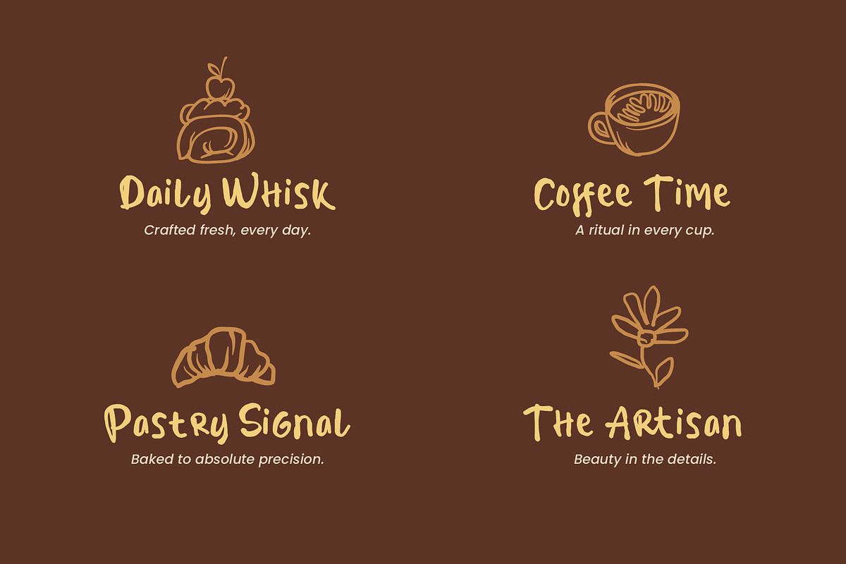 Brumello - Hand-drawn Display Font, a Handwritten Font by Inviline.co (Photo 4 of 12)