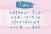 Berthusen, a Script Font by sabrcreative (Thumbnail 8 of 10)