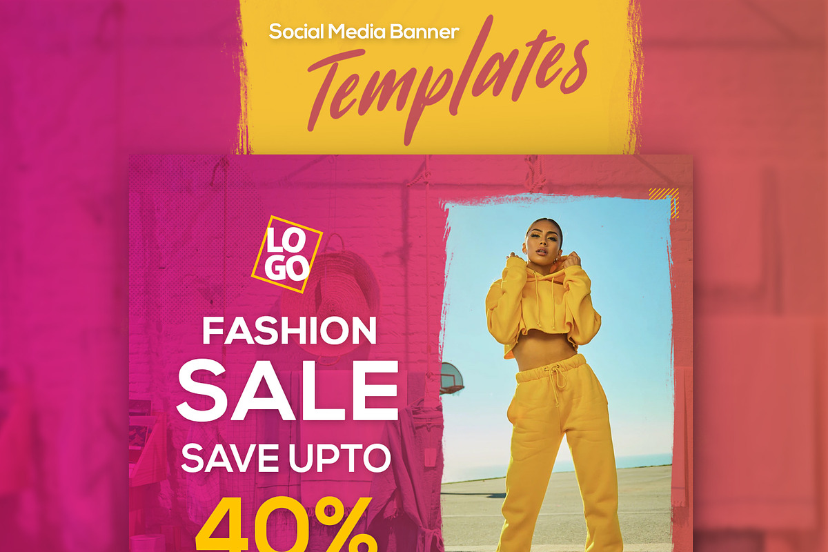 Fashion Sale Instagram Ad Post PSD, a Social Media Template by zokamaric (Photo 2 of 2)