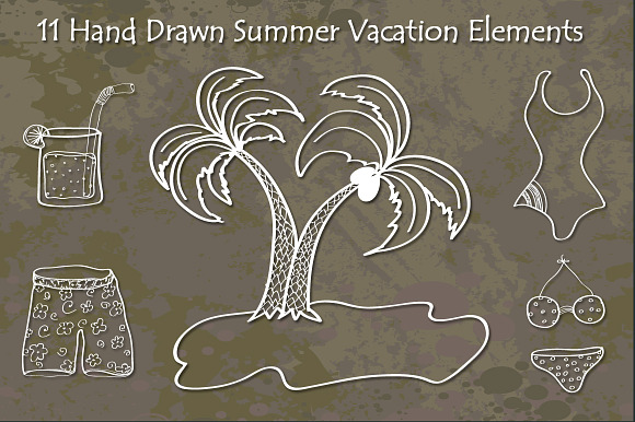 Hand Drawn Summer Vacation preview 4