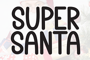Super Santa | Script Font, a Script Font by Scratchones (Thumbnail 1 of 8)