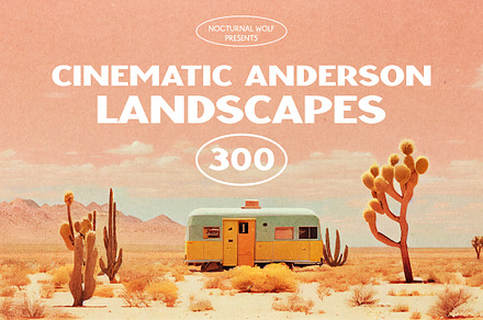 300 Cinematic Anderson Landscapes, a Graphic by Nocturnal Wolf
