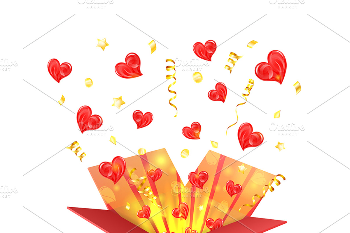 Happy Valentines Day Concepts, a Decorative Illustration by TAlex (Photo 6 of 6)