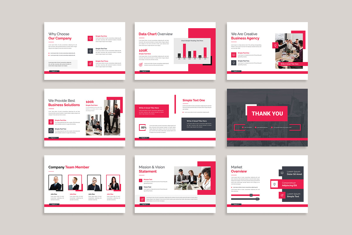 Modern Business Presentation, a Presentation Template by creative-mint (Photo 4 of 12)