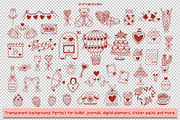 Whimsical Valentine's Day Graphics, an Object Illustration by Drafts n Doodles (Thumbnail 3 of 12)