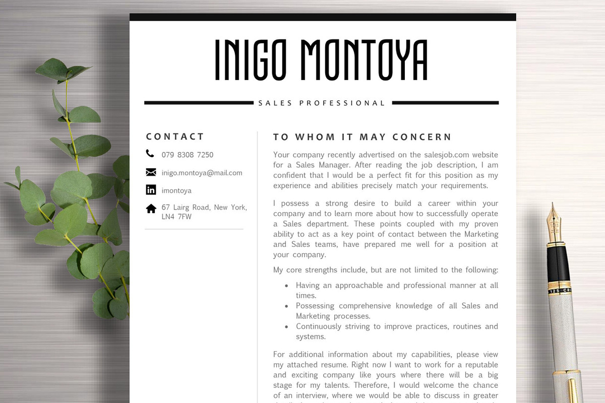 Resume Template | Inigo, a Resume Template by ResumeWorkshop (Photo 4 of 5)