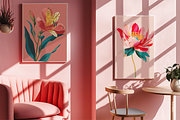 Eclectic Wall Art Prints Posters, a Background Graphic by JulsIst (Thumbnail 6 of 12)
