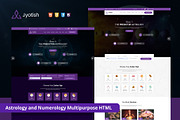 Jyotish - Astrology HTML Template, a Bootstrap Template by Webstrot Technology (Thumbnail 2 of 2)