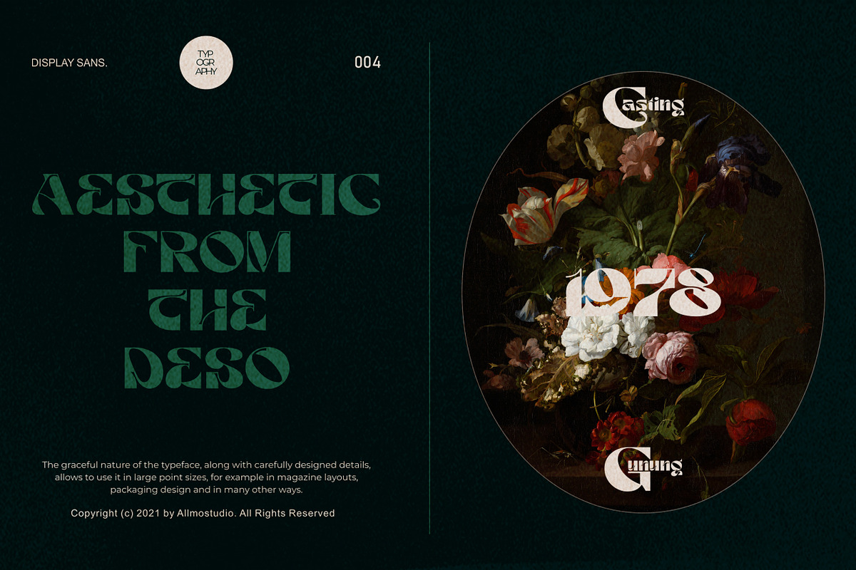 Rattani, a Sans Serif Font by Allmostudio (Photo 4 of 10)