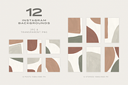 Abstract Organic Shapes Backgrounds, a Texture Graphic by Aesthetic Eye (Thumbnail 11 of 16)