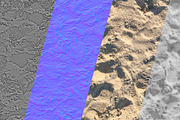4 Seamless Beach Sand Textures, a Textures & Material 3D Model by 3DTreatment (Thumbnail 6 of 6)