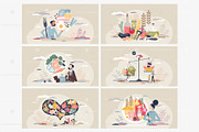 18 Nutrition Concepts V1, a Food Illustration by VectorMine (Thumbnail 2 of 8)