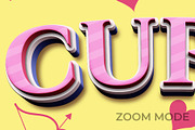Valentine Text Effect 3D Style, a Layer Style Add-On by Mockmenot (Thumbnail 3 of 3)
