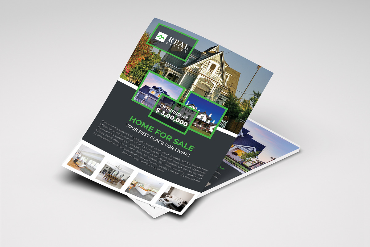 Real Estate Flyer, a Flyer Template by UI_Expert (Photo 2 of 4)