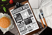 FREE! Trifold + Burger Food Menu, a Brochure Template by BarcelonaShop (Thumbnail 3 of 4)