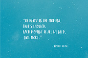 Carpe Diem - Brush Font, a Sans Serif Font by Anna Ivanir (Thumbnail 6 of 8)